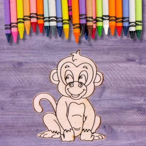 Magnet Opice k domalování - Kreativní zábava pro děti